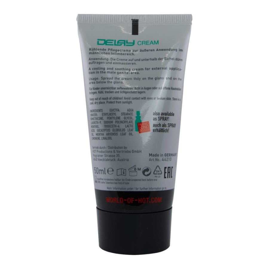 HOT - DELAY CREAM 50 ML - Image 2