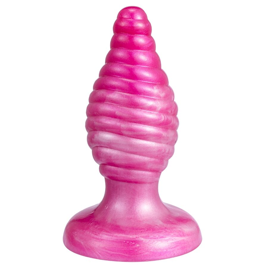 SILEXD - CHERRY ANAL PLUG FANTASY LIQUID SILICONE THERMOREACTIVE PINK 9.2 CM - Image 3
