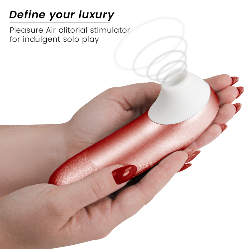 WOMANIZER - PRO VIBRANT CLITORAL STIMULATOR BURGUNDY - Image 3