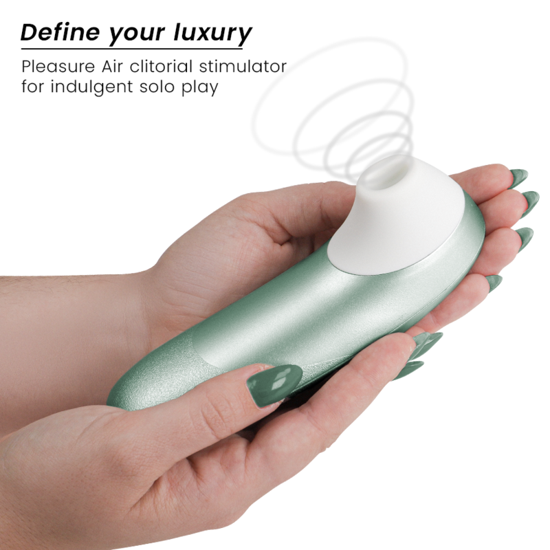 WOMANIZER - PRO VIBRANT CLITORAL STIMULATOR SAGE GREEN - Image 3