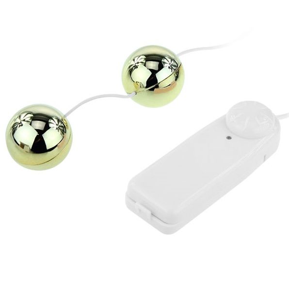 BAILE - GOLDEN CHINESE BALLS VIBRATOR - Image 2