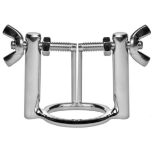 METAL HARD - GLAND RING WITH URETHRAL DILATOR PRESS