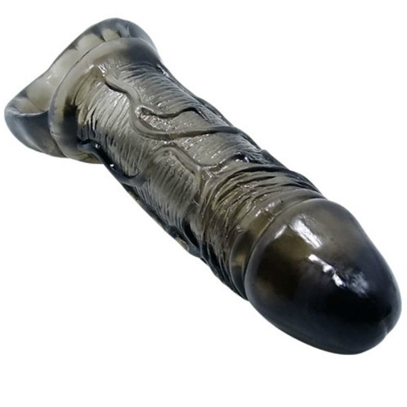 BAILE - PENIS EXTENSION SHEATH WITH STRAP FOR TESTICLES 11.5 CM - Image 4