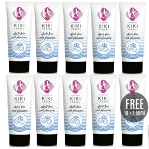 KIKÍ TRAVEL - COOLING EFFECT LUBRICANT 50 ML 10+1 FREE