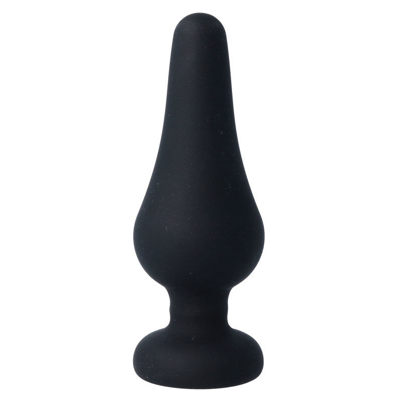 INTENSE - ANAL PLUG PIPO L BLACK SILICONE 13 CM - Image 3