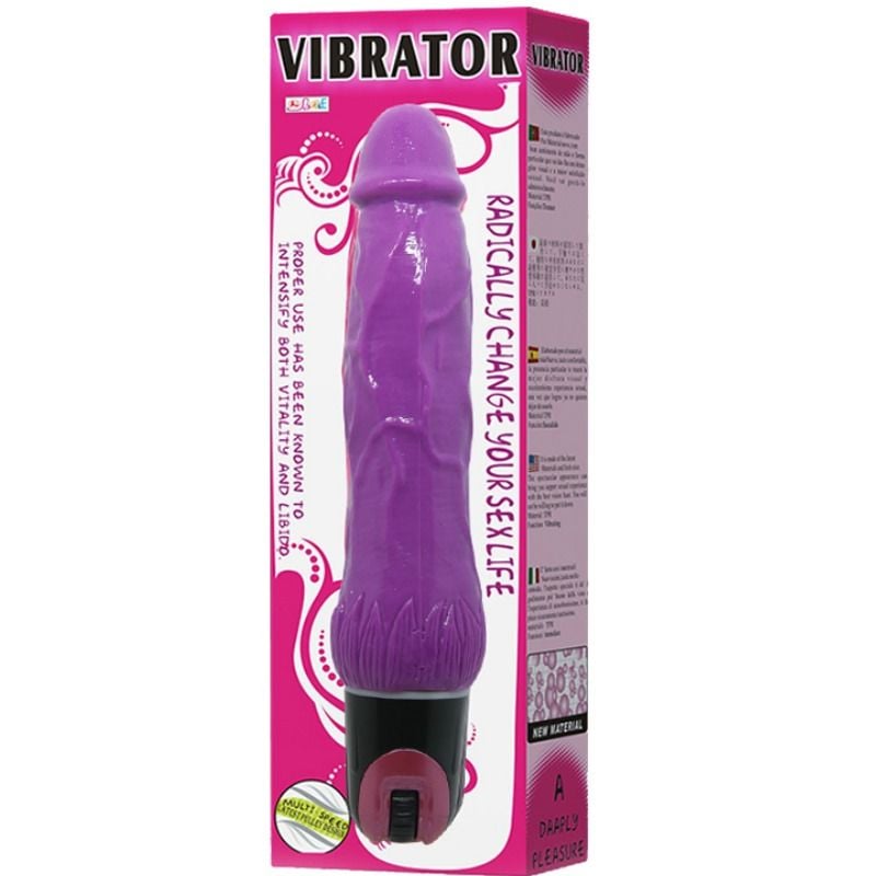 BAILE - DAAPLY PLEASURE MULTISPEED VIBRATOR PURPLE - Image 2