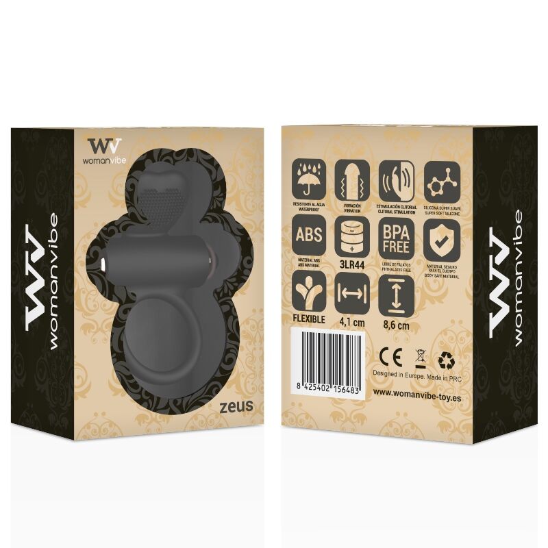 WOMANVIBE - ZEUS SILICONE VIBRATOR RING - Image 2