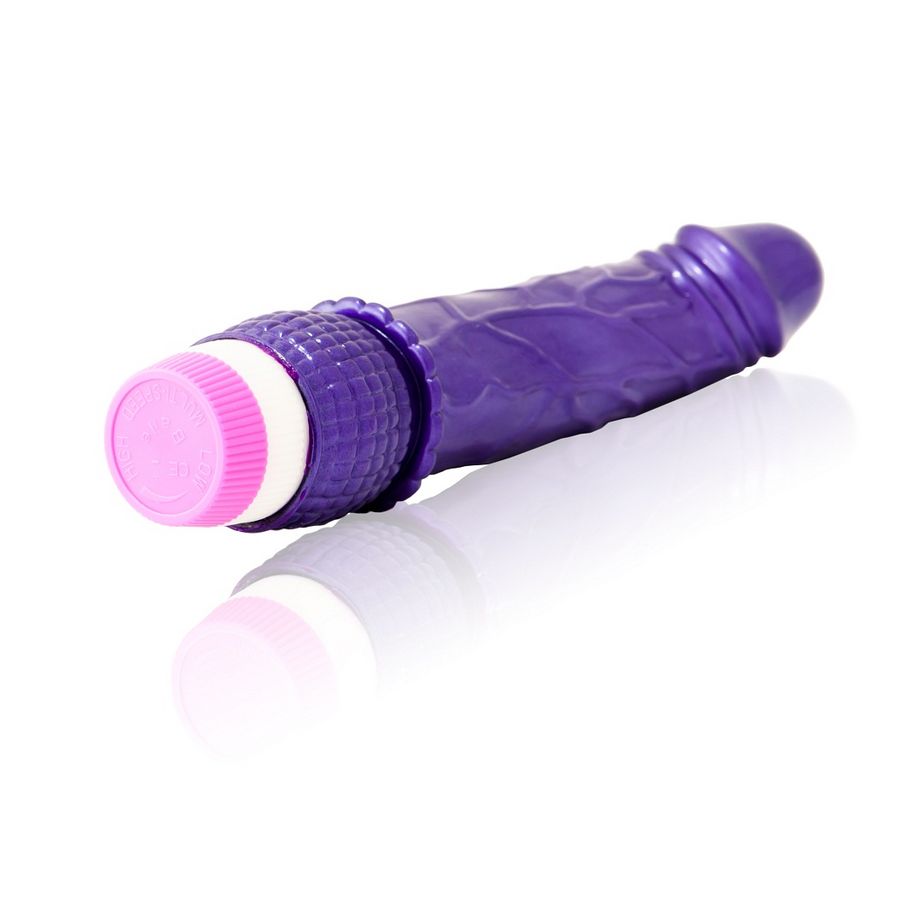 BAILE - WAVES OF PLEASURE VIBRATOR 23 CM PURPLE - Image 3